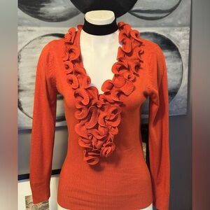 Frame Vibrant Orange Top